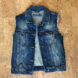 Zara Denim Vest - Small